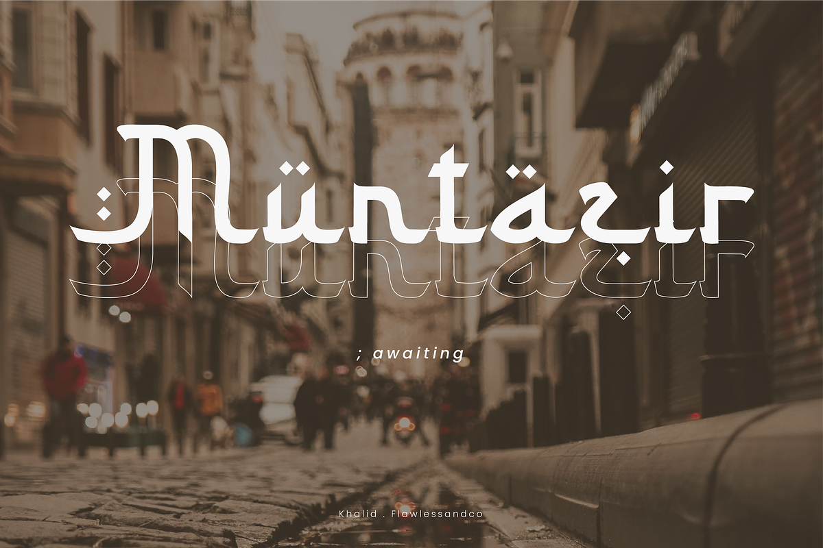 Khalid, a Symbol Font by Flawless And Co (Photo 5 of 10)