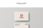 Business Card Logo Template Bundle, a Product Mockup by FoundImages (Thumbnail 34 of 163)