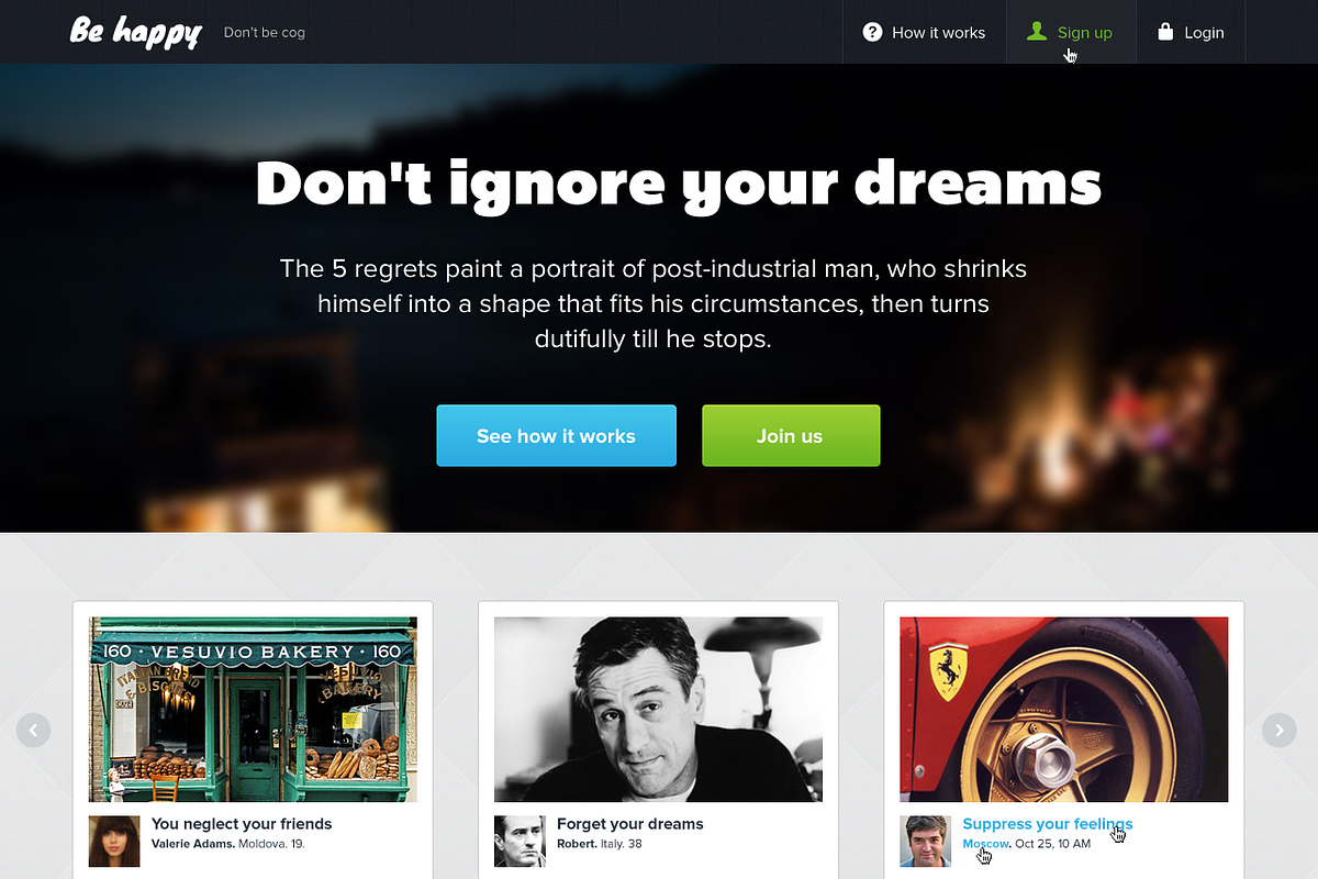 -60% Landing Page, a Landing Page Template by UI Store (Photo 2 of 5)