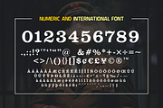 Officer Mans Family Font, a Serif Font by yantodesign (Thumbnail 8 of 8)