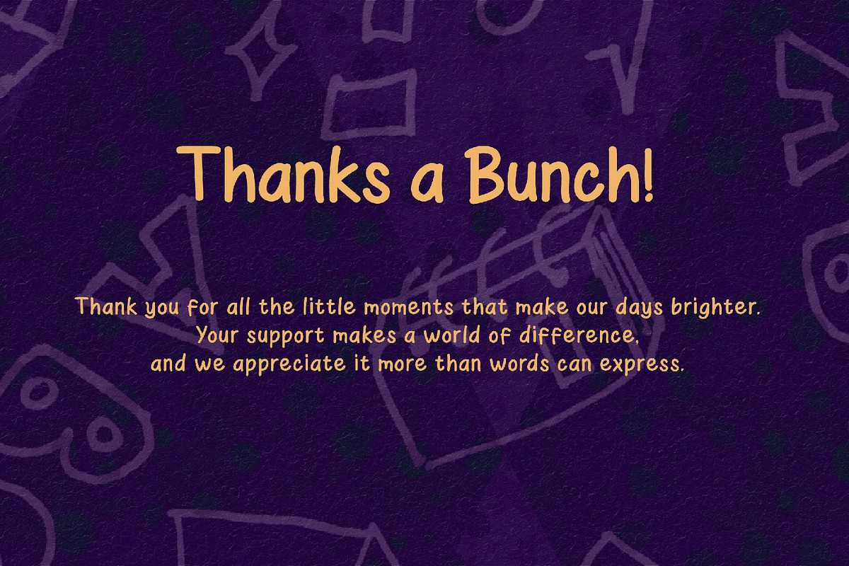 Kind Garten - Handwritten Font, a Handwritten Font by Alolieli Studio (Photo 4 of 4)