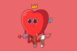 Floating Heart!, an Illustration by pedrors