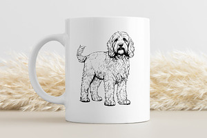 Labradoodle SVG - Dog Clip Art