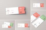 Ticket Mockups, a Print Template by artimasa (Thumbnail 1 of 6)