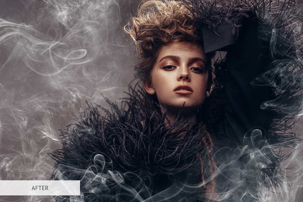 White Smoke Photoshop Overlays, a Plug-in Add-On by FixThePhoto (Photo 10 of 34)