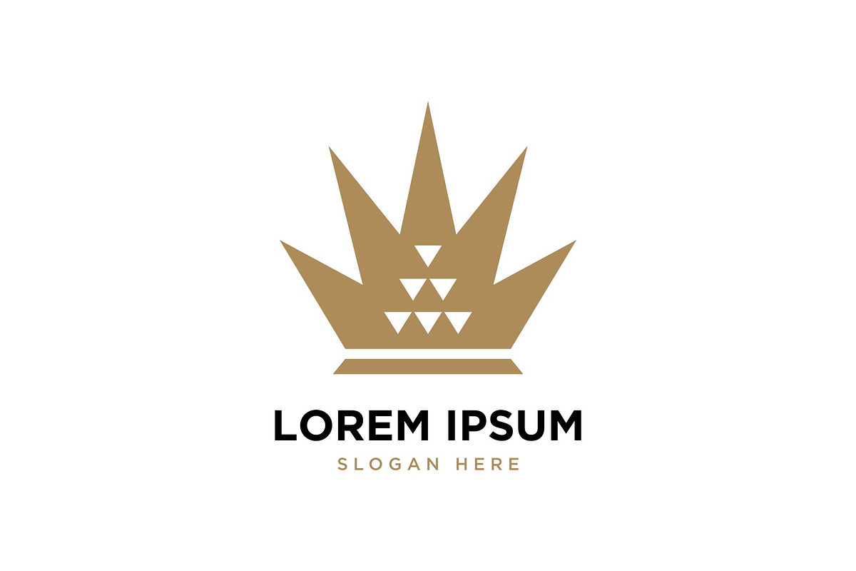 Royal Gold Crown Queen King Logo, a Branding & Logo Template by Buqancreative (Photo 1 of 2)