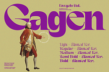 GAGEN — Modern Serif Font Family