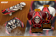 Skull Boxing - ESport & Mascot Logo, a Branding & Logo Template by FNR Graphics (Thumbnail 4 of 5)