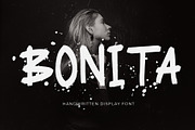 Bonita Handwritten Display Font, a Font by Formatika Studio (Thumbnail 1 of 7)