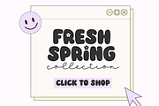 Soul Shine | Bubbly Retro Font, a Sans Serif Font by KA Designs (Thumbnail 3 of 9)