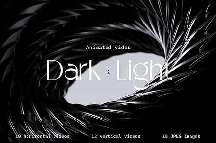 Dark & Light. Animated video, a Graphic by Mio Buono