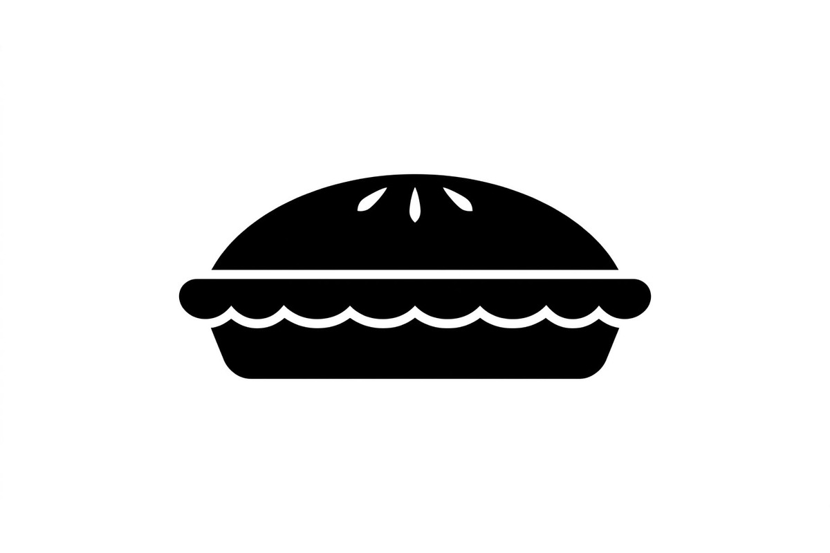 Homestyle Pie Silhouette Set, an Object Graphic by Designs_River (Photo 3 of 3)