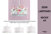 Drum Lampshade MockUp +inner surface, a Product Mockup by Mockup Up! (Thumbnail 1 of 5)