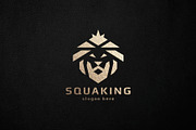 Squa King Lion Head Logo, a Branding & Logo Template by Design_Planet (Thumbnail 5 of 5)