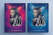 New Year Party, a Flyer Template by Human Made (Thumbnail 2 of 3)