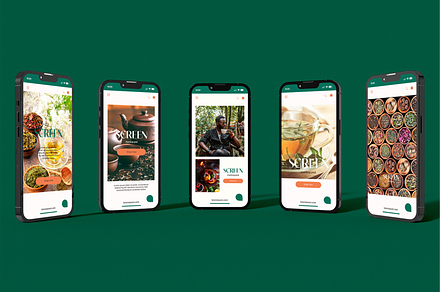 Five Smartphones Screen Mockup, an Android Mockup by Hubzway