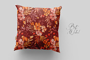 Fall floral seamless pattern, a Pattern Graphic by SirenaArt (Thumbnail 19 of 19)