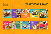 Tasty Food Promo Social Media Post, a Social Media Template by itefan Studio (Thumbnail 2 of 4)