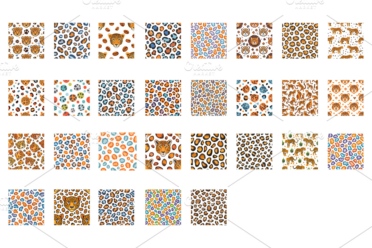 100+ Vibrant Pattern Texture Bundle, a Texture Graphic by Design_Planet (Photo 14 of 16)