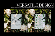 Peony Garden 5x7 Invitation Mockup, a Mockup by PhoebeCreates (Thumbnail 6 of 6)