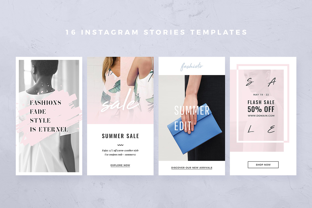 Instagram Stories Templates, a Social Media Template by Crevo Studio (Photo 6 of 6)