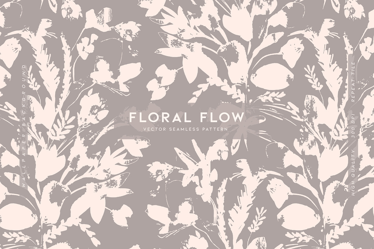 Floral Flow, a Pattern Graphic by MalyskaStudio