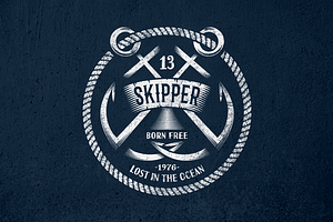 Skipper Anchor Logo