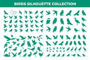 Set of Bird silhouette vector Art, an Animal Illustration by nandinigraphics (Thumbnail 2 of 4)