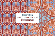 Autumn Boho Patterns Thistle Flowers, a Pattern Graphic by RachelStudio (Thumbnail 4 of 10)