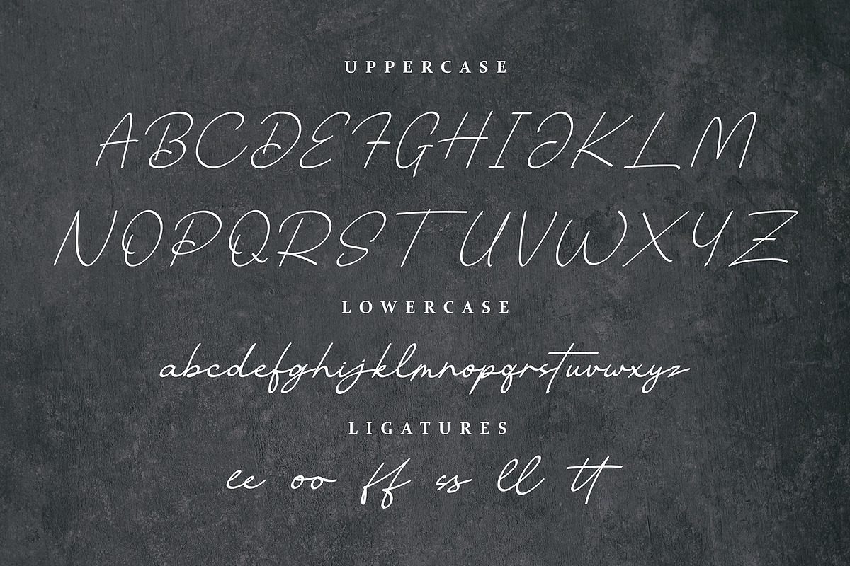 Nottingham City - Signature Font, a Handwritten Font by Fontmine Studio (Photo 8 of 10)