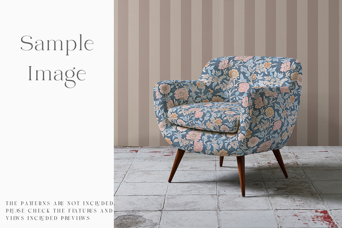 Armchair Upholstery Mockup, a Household Mockup by mock-ups (Photo 8 of 21)