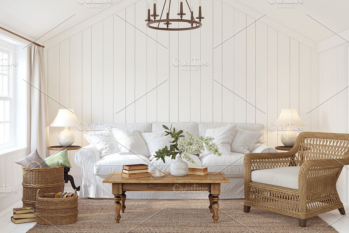 ENGLISH COTTAGE Frame Mockups., a Product Mockup by MyHomeMockups (Photo 7 of 11)