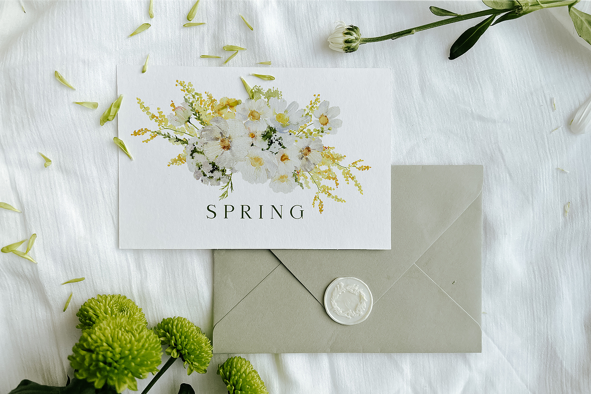 Spring mood - watercolor collection, a Seasonal Illustration by Youksy (Photo 2 of 11)
