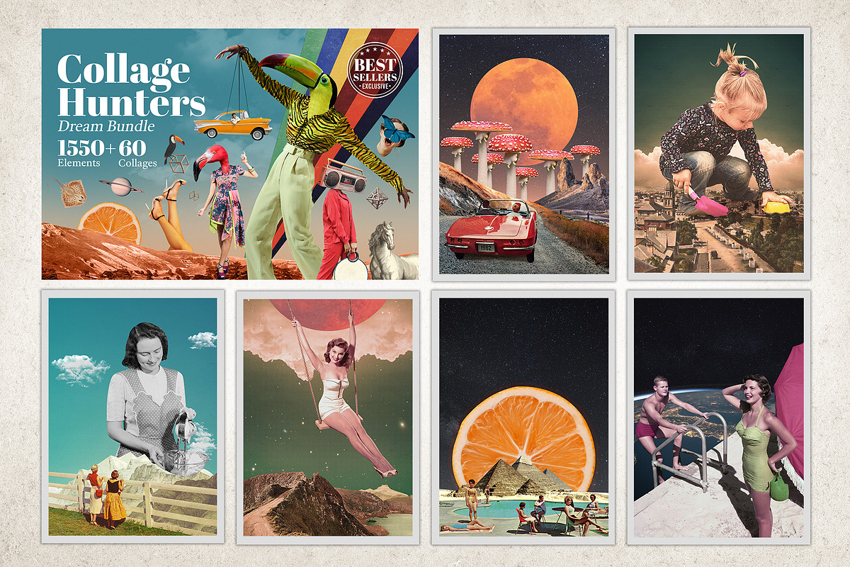 5 in 1 Collage Master Collection, an Object Graphic by SNIPESCIENTIST (Photo 9 of 22)