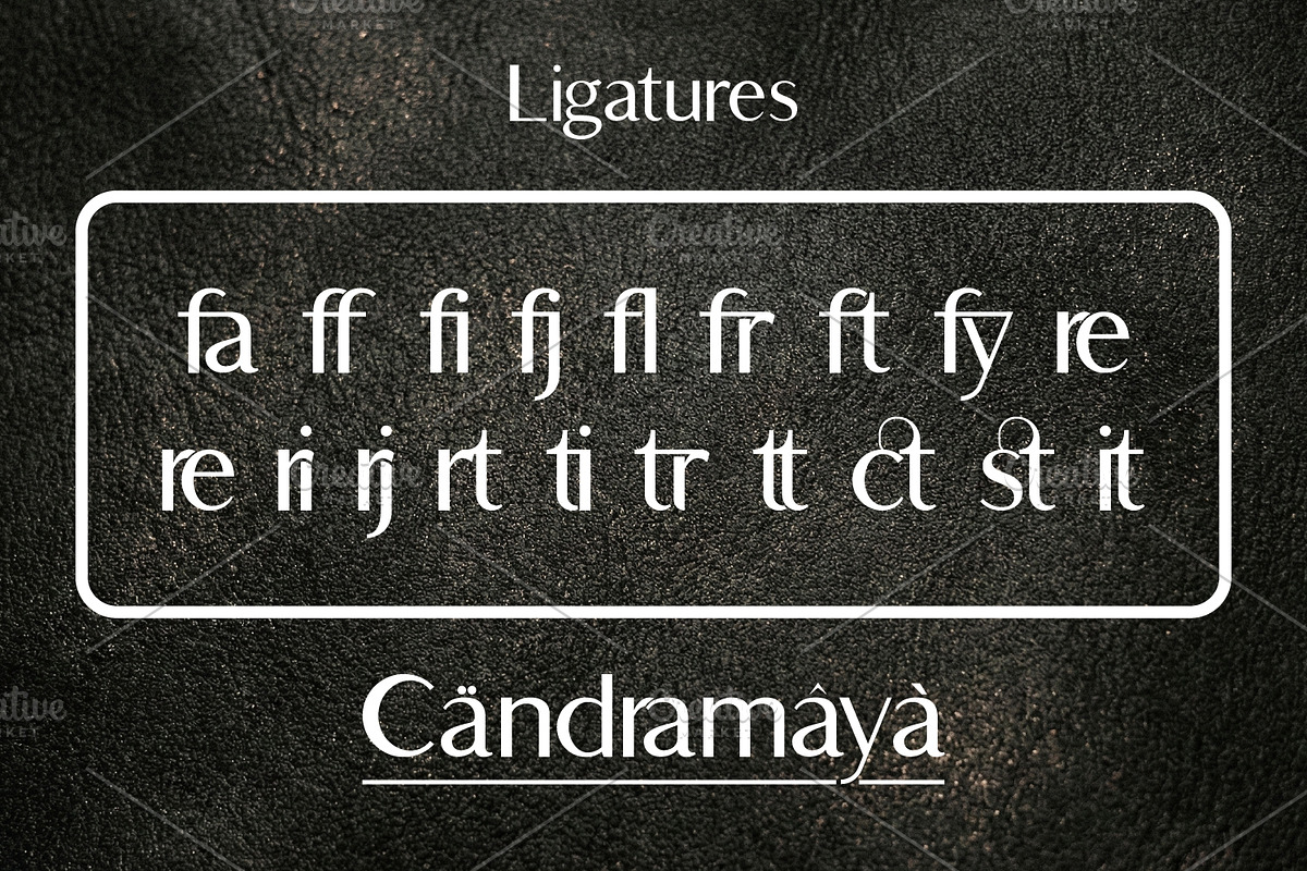 Candramaya Luxury Font, a Sans Serif Font by pictranoosa_studio (Photo 7 of 9)