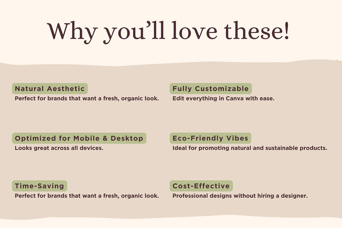 Organic Web Banner Templates, a Landing Page Template by Hell Yeah Designs (Photo 8 of 8)