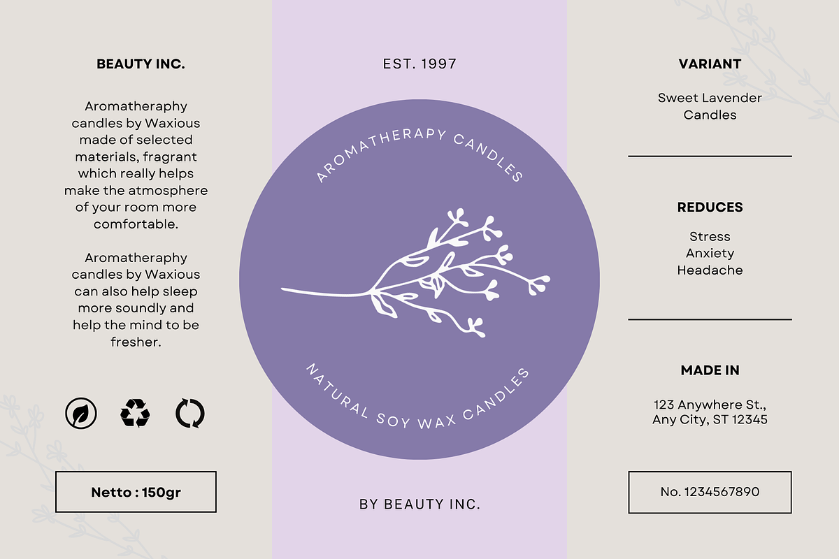 Minimalist Floral and Leaf Icon, an Object Illustration by Art Studio Design (Photo 4 of 4)