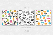 Mid Autumn Festival Digital Papers, a Pattern Graphic by AllNikArt (Thumbnail 4 of 5)