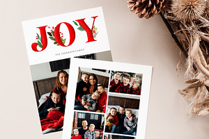 Christmas Card Template CD223