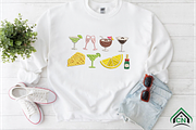 Cocktail Icons Embroidery Design, an Illustration by Craft Nest (Thumbnail 3 of 6)
