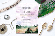 Landscape Wedding Collection, an Invitation Template by wulano (Thumbnail 4 of 5)