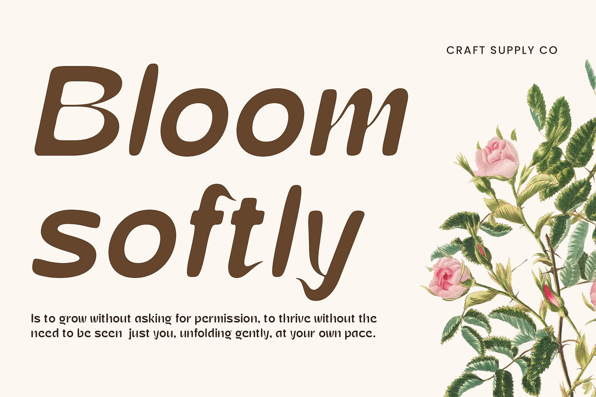 CS Carline Drawn, a Sans Serif Font by Craft Supply Co. (Photo 6 of 8)