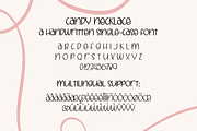 Candy Necklace Handwritten Sans Font, a Handwritten Font by August Calligraphy (Thumbnail 8 of 8)