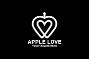 Apple Love Logo, a Branding & Logo Template by Logosava (Thumbnail 3 of 3)