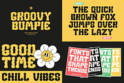 SALE! GROOVY RETRO - Font Bundle, a Sans Serif Font by GroovyFontCo (Thumbnail 11 of 16)