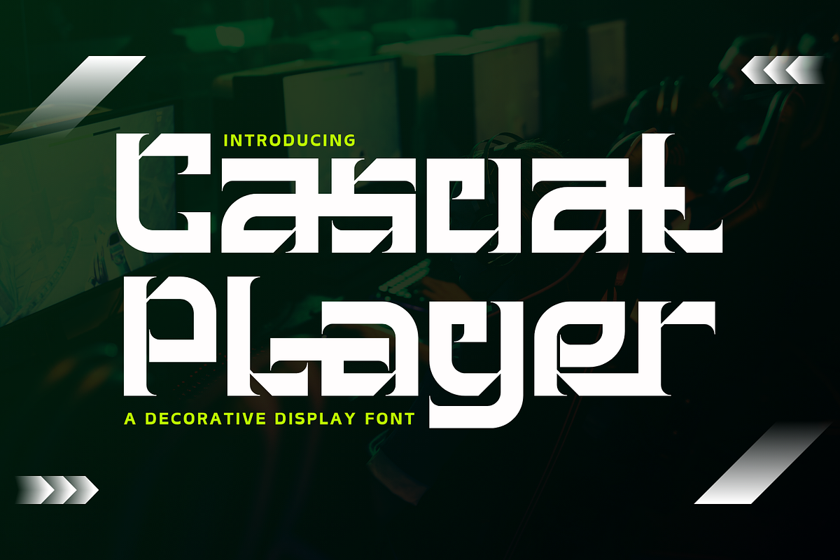 Casual Player - Space Font, a Serif Font by 177Studio (Photo 1 of 8)