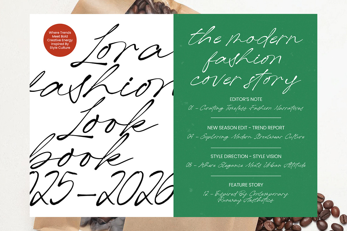 De Rough Belmonty Modern Rough, a Script Font by Letterena Studios Script (Photo 7 of 15)