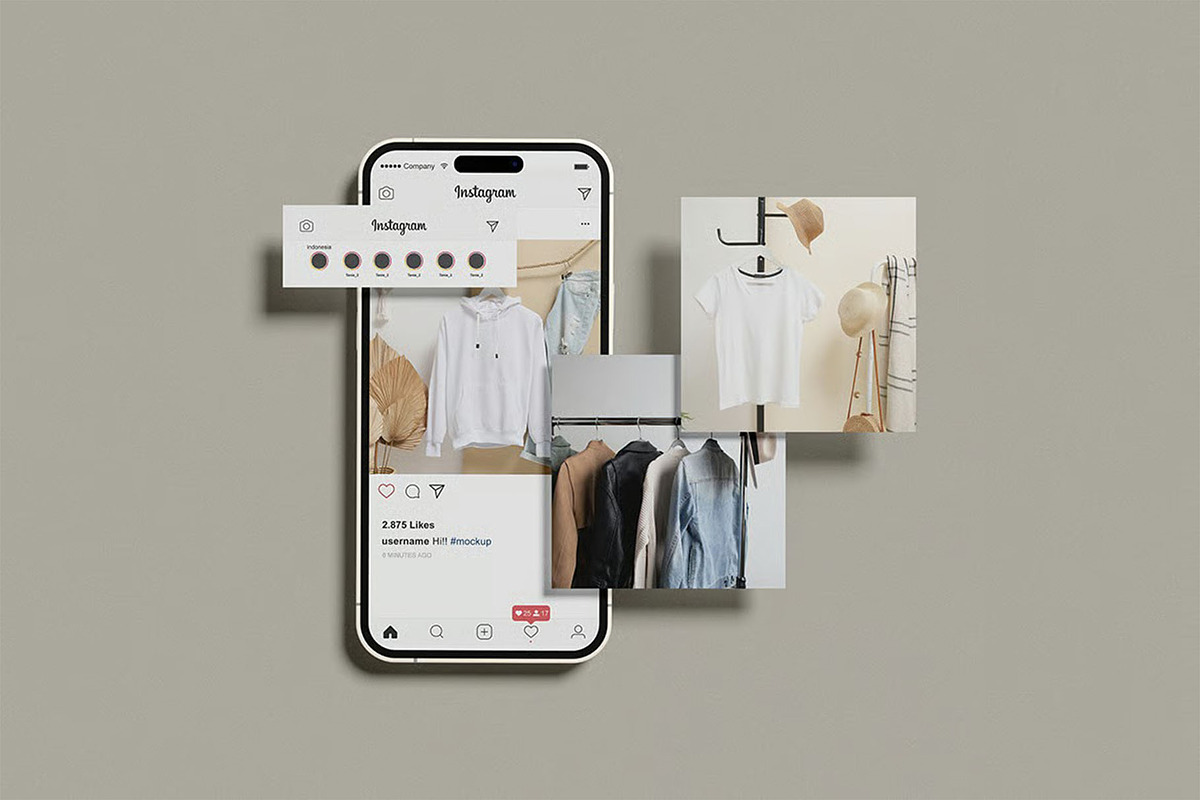 Instagram Post Mockup, an Advertising Mockup by zpackcreative (Photo 5 of 5)