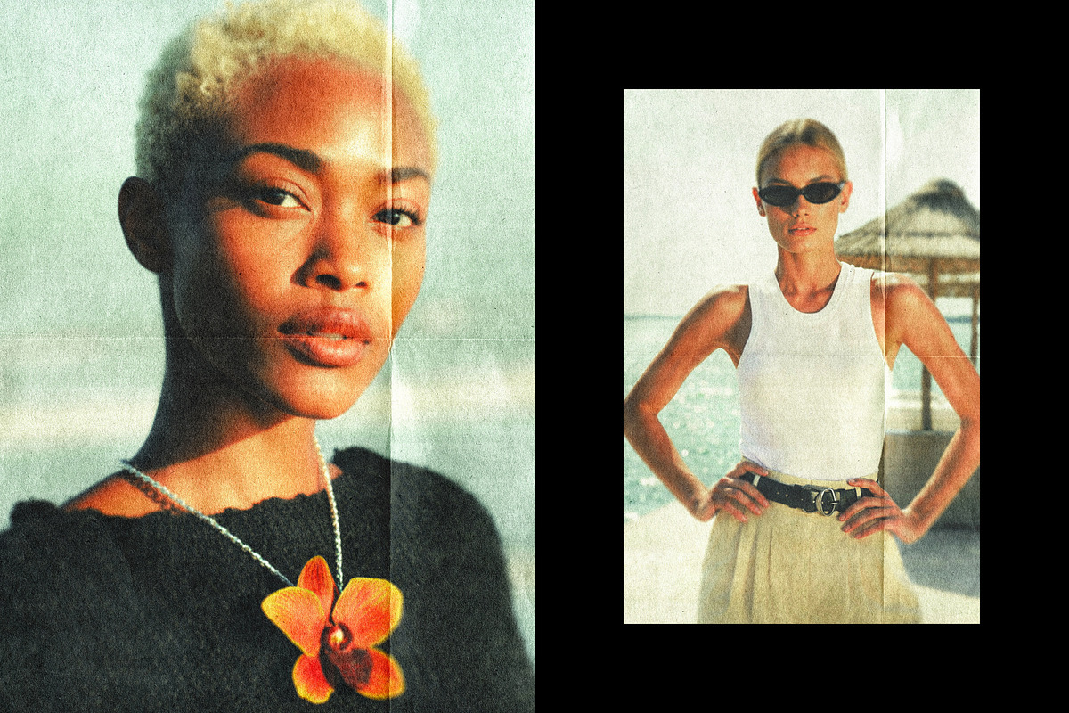Retro Paper Photo Effect, a Layer Style Add-On by Design Squad (Photo 7 of 7)