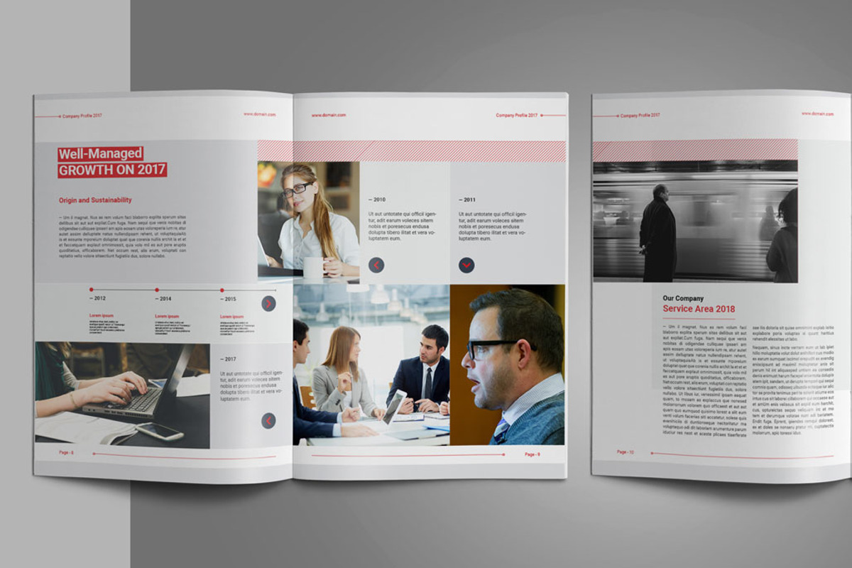 Company Profile, a Brochure Template by Elite_Standard (Photo 4 of 14)